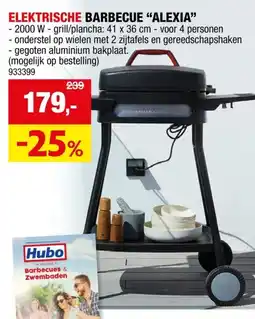 Hubo Alexia 5111 elektrische barbecue aanbieding