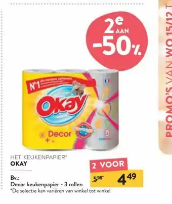 Het Keukenpapier Okay 2 voor
