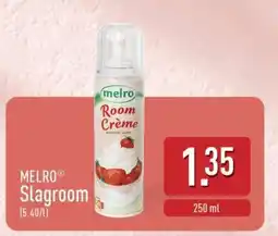 ALDI MELRO Slagroom aanbieding