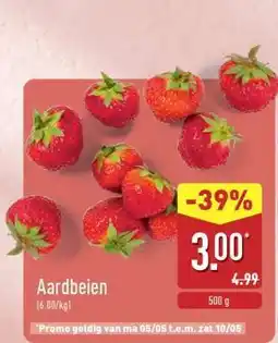 ALDI Aardbeien aanbieding