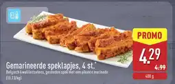 ALDI Gemarineerde speklapjes, 4 st aanbieding