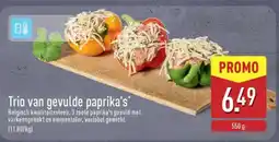 ALDI Trio van gevulde paprika's aanbieding