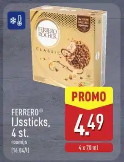 ALDI FERRERO IJssticks, 4 st aanbieding