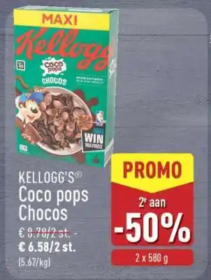ALDI KELLOGG'S Coco pops Chocos aanbieding