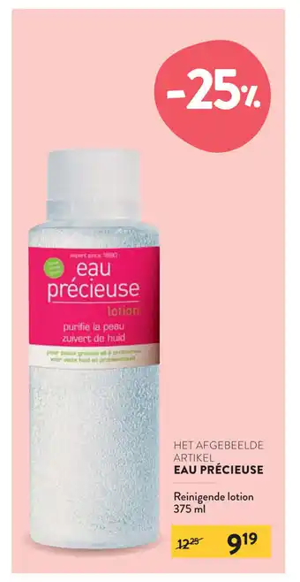 Eau Précieuse Reinigende lotion 375ml
