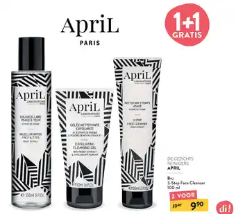 Di April 3-Step Face Cleanser 100ml aanbieding