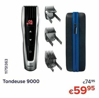 Euroshop Philips tondeuse 9000 aanbieding