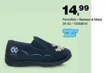 Bristol Pantoffels - samson + marie aanbieding