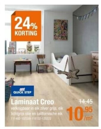 Cevo Laminaat Creo aanbieding