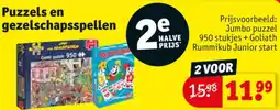 Kruidvat Puzzels en gezelschapsspellen aanbieding