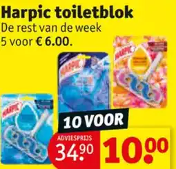 Kruidvat Harpic toiletblok aanbieding