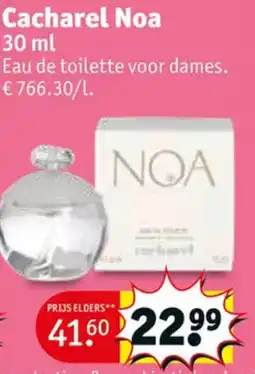 Kruidvat Cacharel Noa aanbieding