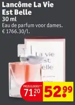 Kruidvat Lancôme La Vie Est Belle aanbieding