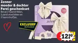 Kruidvat Zenner moeder & dochter Parel geschenkset aanbieding