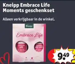 Kruidvat Kneipp Embrace Life Moments geschenkset aanbieding