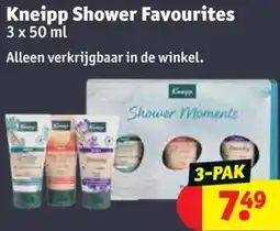 Kruidvat Kneipp Shower Favourites aanbieding