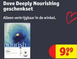 Kruidvat Dove Deeply Nourishing geschenkset aanbieding