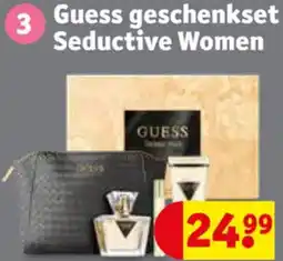 Kruidvat Guess geschenkset Seductive Women aanbieding
