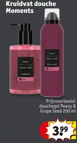 Kruidvat Kruidvat douche Moments aanbieding