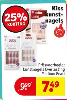 Kruidvat Kiss kunst nagels aanbieding