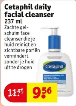 Kruidvat Cetaphil daily facial cleanser aanbieding