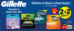 Kruidvat Gillette Gillette en Venus scheermesjes aanbieding
