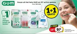 Kruidvat Keuze uit het hele GUM en 07 active gamma aanbieding