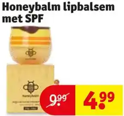 Kruidvat Honeybalm lipbalsem met SPF aanbieding