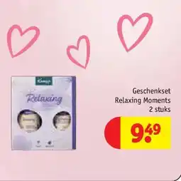 Kruidvat Geschenkset Relaxing Moments 2 stuks aanbieding