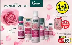 Kruidvat 2 x douche Embrace Life 200 ml + gratis cadeaubox aanbieding