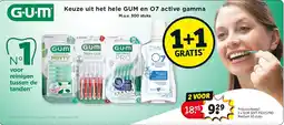 Kruidvat 2 x GUM SOFT-PICKS PRO Medium 30 stuks aanbieding