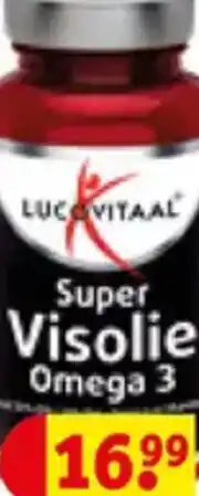 Kruidvat Lucavitaal Visolie Omega 3 aanbieding
