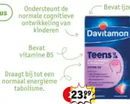 Kruidvat Davitamon Teens aanbieding