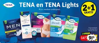 Kruidvat TENA en TENA Lights aanbieding