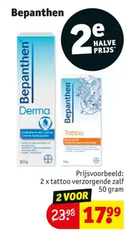 Kruidvat Bepanthen aanbieding