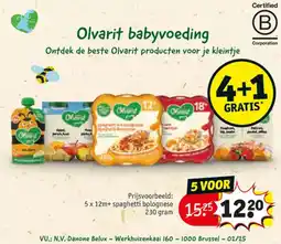 Kruidvat Olvarit babyvoeding aanbieding