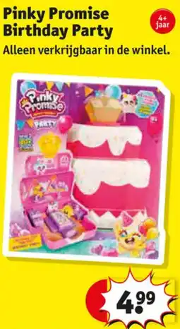 Kruidvat Pinky Promise  Birthday Party aanbieding
