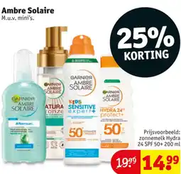 Kruidvat Ambre Solaire aanbieding