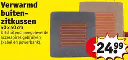 Kruidvat Verwarmd buiten zitkussen aanbieding