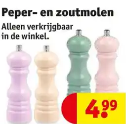 Kruidvat Peper en zoutmolen aanbieding