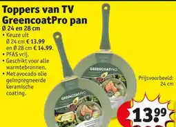 Kruidvat Toppers van TV GreencoatPro pan aanbieding