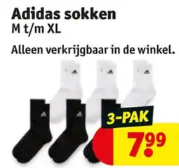 Kruidvat Adidas sokken aanbieding
