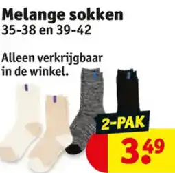 Kruidvat Melange sokken aanbieding