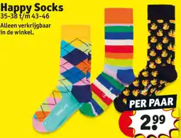 Kruidvat Happy Socks aanbieding
