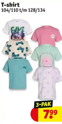 Kruidvat T-shirt aanbieding
