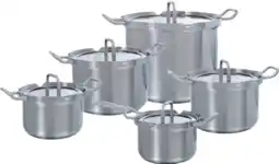 Coolblue BK Q-linair Master Verre Batterie de Cuisine 5 Pièces aanbieding