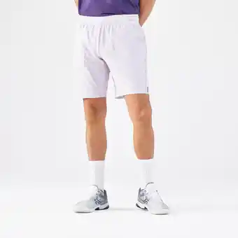 Decathlon Ademende tennisshort voor heren Dry+ paars Gaël Monfils aanbieding