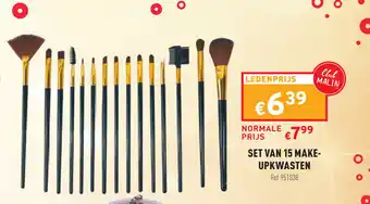 Set van 15 make-upkwasten