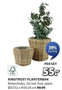 Jysk Ringtrost plantenbak aanbieding