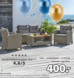 Jysk Ven loungeset aanbieding